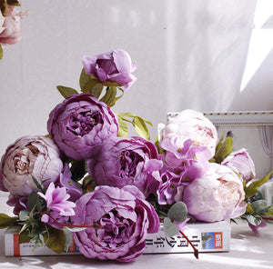 Transform Your Living Space with Our Artificial Peony Bouquet